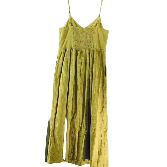 ModCloth‎ Quite Clearly Charismatic Yellow Bottom Front Midi Dress Size Small - Picture 3 of 8